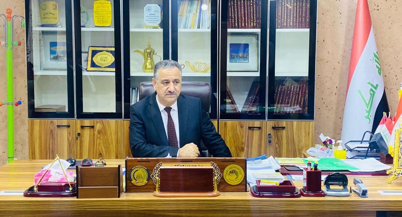 University of Fallujah President Visits Final Exams